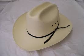 A cowboy hat with a high crown and slanted brim will suit your face nicely. Stetson 10x Classic Rancher 3 5 Brim Straw Cowboy Hat Pete S Town Western Wear