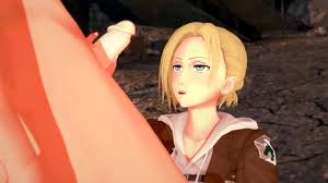 AoT - Annie Leonhart handjob and sex - Hentai Animation - XNXX.COM