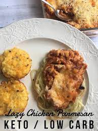 Lazy Keto Chicken Parmesan Casserole Low Carb Recipe Recipes Low Carb Keto Recipes Low Carb Keto