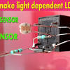 In this design i have used ldr for this purpose. 1