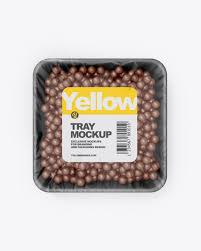 Plastic Tray With Candies Mockup Exclusive Mockups