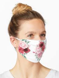 Best Floral Face Mask For Girls Washable Cotton Face Mask For Weman Facemask For Kids Face Motif Mask Cute Floral In 2020 Mask Diy Face Mask Watermelon Pattern