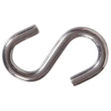 0 177 in x 1 1 2 in stainless steel s hook 25 pack