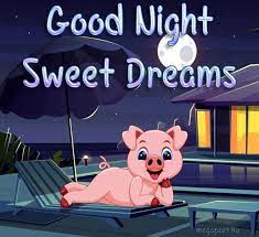 Good night sweet dreams hearts. Goodnight Cartoon Cute Sweet Cute Good Night Good Night Greetings Good Night Sweet Dreams