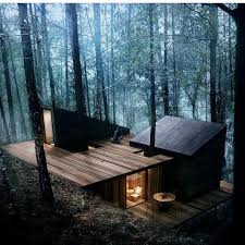 When You Want To Feel Like The Cullens Living In The Middle Of The Forest Architecture House In The Woods Forest House