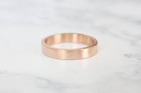 Rose Gold Wedding Ring Solid 14k Rose Gold Wedding Band 4mm Etsy Rose Gold Mens Wedding Band Wedding Rings Rose Gold Rose Gold Wedding Bands