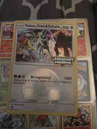 Entei, being the second best, only got a movie. Raikou Entei Suicune Legends Of Johto Promo Raikou Entei Suicune Legends Of Johto Promo Jumbo Cards Pokemon Online Gaming Store For Cards Miniatures Singles Packs Booster Boxes