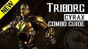 Mortal Kombat X Triborg Cyrax Beginner Combo Guide Youtube Cyrax and sektor are chosen to be the future of the lin kuei by the grand master, by cybernetic transformation that will erase their memories and turn him into the ultimate fighting machine. mortal kombat x triborg cyrax beginner combo guide