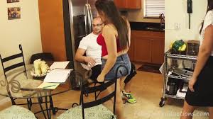 Melanie hicks & madisin lee in mother teaches sons girlfriend to give head  - IncestFlix Porn Tube