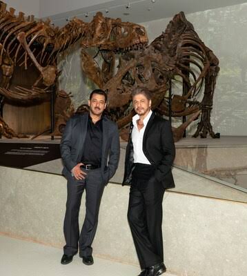 Bollywood Superstars Shah Rukh Khan and Salman Khan Attend Natural History  Museum Abu Dhabi's VIP Opening