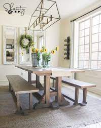 Note these minor changes in the plans: Diy Pottery Barn Inspired Dining Table For 100 Shanty 2 Chic