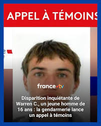 Ce jeudi 21 août, la gendarmerie des Landes a lancé un appel à témoins pour  tenter de retrouver Warren C., un jeune homme de 16 ans, disparu six jours  plus tôt, à