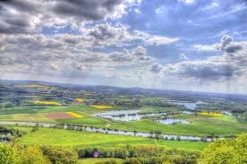 Porta Westfalica South View North Rhine Westphalia Westphalia Natural Landmarks