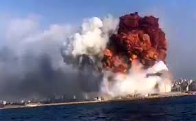 There's been an explosion at the red planet hotel. Explosao Macica Na Area Portuaria De Beirute Atinge Capital Libanesa Poder Naval A Informacao Naval Comentada E Discutida