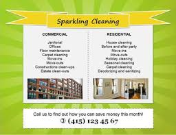 Sparkling Clean Pop Art Flyer Free Flyer Template By Hloom Com Cleaning Flyers Cleaning Business Cards Clean House