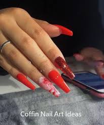 They have lots of benefits. 20 Trendy Coffin Nail Art Designs Coffinnails Naildesign Red Acrylic Nails Ballerina Nails Designs Nails