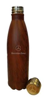 Mercedes Benz 16 Oz Wood Grain Water Bottle Affiliate Bottle Wood Grain Bottles Decoration