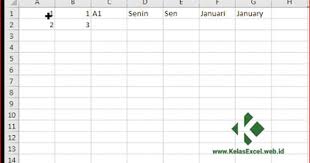 Cara Menggunakan Auto Fill Data Pada Microsoft Excel Microsoft Excel Belajar Microsoft
