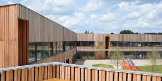 Dietmar Feichtinger Architectes Education School Center Albert Camus Building Costs Urban Fabric Community Halls