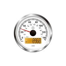 The result of your conversion between mile/hour (mph) and kilometer/hour (kmh) appears here. Vdo Viewline Geschwindigkeitsmesser 140 Mph Weiss 85mm