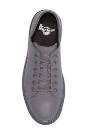Martens® dante shoe has a modern minimalist style with its clean, uncomplicated leather construction. Dr Martens Dante Leather Sneaker In Grey Gray For Men Lyst