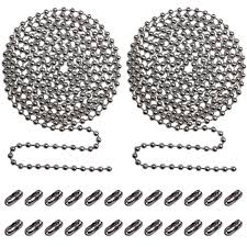 The ideal height for a horizontal shower grab bar is between 33 inches and 36 inches. Beaded Pull Chain Extension With Connector For Ceiling Fan Or Light 2pc In One Package 10 Feet Beaded Roller Chain With 12 Matching Connectors Each 3 2mm Diameter Silver Walmart Com Walmart Com