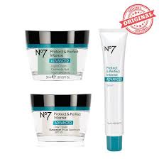 No 7 Protect And Perfect Intense Advanced 1 X Day Night Cream 50ml Serum 30ml Clickacode Night Creams Best Night Cream Skin Care