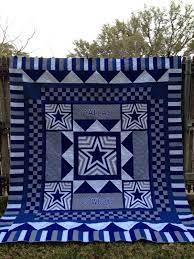 Striking Dallas Cowboys Quilted Flannel Blanket Dallas Cowboys 100 Cotton Fabric Quilt N Cowboy Quilt Football Quilt Sports Quilts