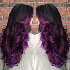 Dark purple hair could be an answer! Deep Purple Ombre Hair