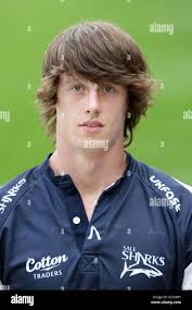 Rugby union sale sharks photocall edgeley park hi-res stock photography and  images