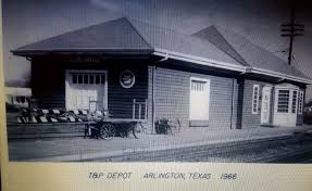 Arlington T P Depot C1966 Outdoor Outdoor Decor Texas History