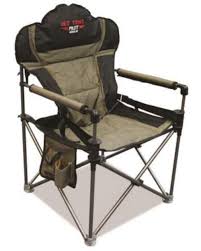 Jet Tent Pilot Dx Camping Chair With Lumbar Support Is A Very Large And Comfortable Chair With Several Adjusta Camping Chairs Camping Chair Black Leather Chair