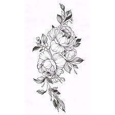 Flower Sleeve Tattoo Designs On Paper Sleeve Sleevetattoo Temporary Tattoo Paper Flower Tattoo Sleeve Half Sleeve Tattoos Designs