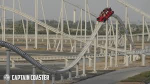 It accelerates to top speed in 5 seconds. Formula Rossa Ferrari World Abu Dhabi Captain Coaster