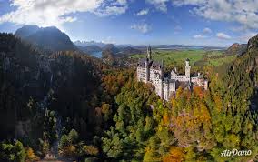 Europe is full of beautifully restored castles and many of those can be found in germany. Neuschwanstein Castle And St Coloman Church Germany