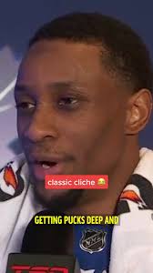 Wayne Simmonds' Hilarious Cliche Moment in NHL Interview 😂