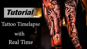 Her face is beautifully designed and though it's a single image. Full Sleeve In 4days Tattoo Timelapse With Real Time Part1 Youtube