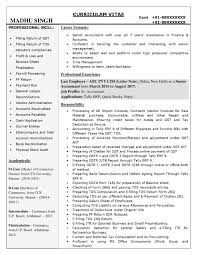 Resume Formats Making Resume