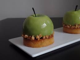 Tartelette Pomme Verte En Trompe L Oeil Inspiration Cedric Grolet Pomme Verte Tartelettes Aux Pommes Grolet