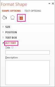 Microsoft Office Tutorials Add Alternative Text To A