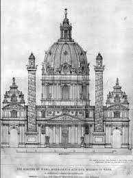 San carlo è la più bella chiesa barocca di tutta l'austria. Pin On Architectural Drawings