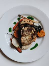 Vegetarian Cauliflower Steak Catering Food Catering Vegetarian