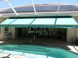 Shutters Screens Awnings For Hurricane Security Shade Deck And Patio Sarasoata Outdoor Patio Designs Patio Awning Retractable Awning