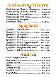 Khas untuk hantu kambing dan ayam grill!! Pak Mat Western Tudiaa Menu Menu Dekat Pakmatwestern Facebook