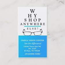 Optical Shop Business Card Zazzle Com Optical Shop Printing Double Sided Cards
