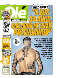 2009) and maría pía (b. Diario Ole On Twitter Enzo Perez Desde Su Casa A Los 34 Gallardo Me Sigue Potenciando Latapadeole Jueves 26 De Marzo