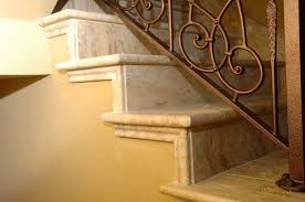 Get free shipping on qualified chair rail, travertine tile trim or buy online pick up in store today in the flooring department. Adding A Simple Chair Rail Molding To The Edge Of This Travertine Staircase By Carved Stone Creations Finishes T Travertine Staircase Stairs Chair Rail Molding