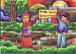Gambar mewarnai untuk anak sd. Gambar Mewarnai Anak Sd