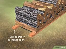 Stacking firewood properly is the next crucial step in the process. How To Store Firewood 10 Steps With Pictures Wikihow