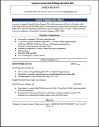 pilot resume writing service, phd & ma